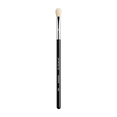 Sigma Beauty Professional E25 Eyeshadow Blending Brush ? Professional Eyeshadow Brush for Seamless Eyeshadow Blending, Softens Dramatic Edges & Harsh Lines for a Well Blended Effect (1 Brush)