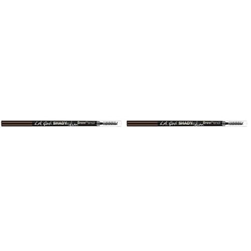L.A. Girl Shady Slim Brow Pencil, Blonde GB351 (Pack of 2)
