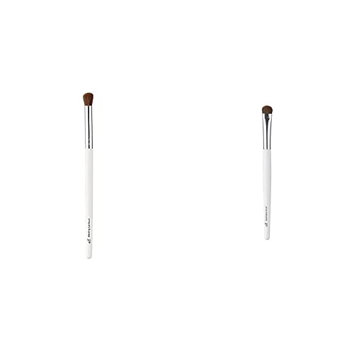 e.l.f. Blending Eye Brush, Softens Dramatic Edges & Fine Lines, For Eyeshadow, Eyeliner & Concealer and e.l.f. Eyeshadow Brush, Vegan Makeup Tool, For Precision Application and Flawless Blending