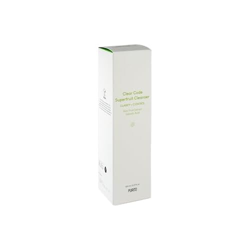 PURITO Clear Code Superfruit Cleanser 150ml / 5.07 fl. oz., Next Generation Clarifying Solution with Noni Fruit Extract,Non-Irritating,Vegan,Cruelty-Free,Suitable for Sensitive Skin,Korean Skincare