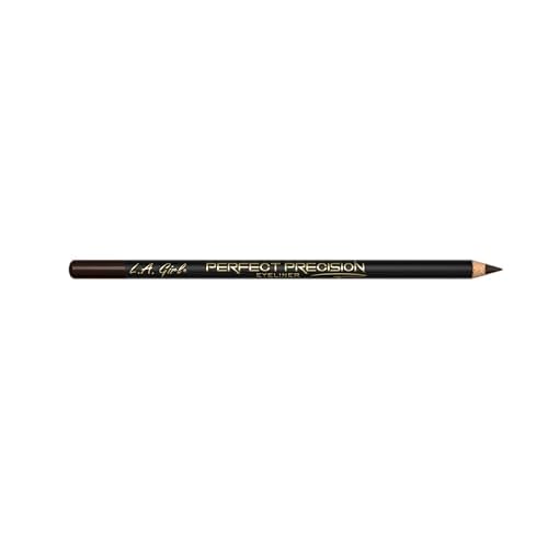 L.A. Girl Perfect Precision Eyeliner, Dark Brown GP702 (Pack of 2)