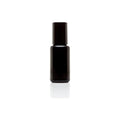 Infinity Jars Black Ultraviolet Glass Bottle 15 Ml (.5 fl oz) w/Glass Ball Roll on Tip Screw top Bottle for Essential oil, Airtight Round Bottles Cosmetic Containers Roller Bottles w/Black Cap 10-Pack