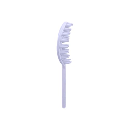 Cricket Hapi So Clean Scalp Massager Brush ? Silicone Scrubber & Exfoliator for Hair & Scalp Care, 38 Firm Tapered Teeth, Shampoo Brush for Shower & Salon - Light Purple