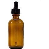 GreenHealth 4 oz Amber Glass Dropper Bottle with Leak-Proof Glass Pipette
