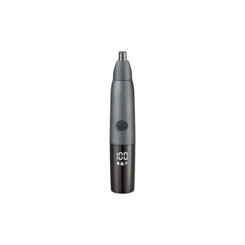 Nose Trimmer for Men and Women Painless Ear Nose Facial Eyebrow Hair Trimmer for Women Electric Ear and Nose Trimmer Dual Edge LED 3 in 1 Easy Clean IPX7 Waterproof