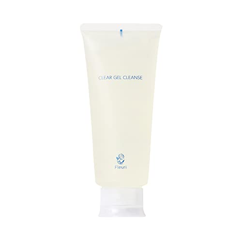 Fleuri - Clear Gel Cleanse - Exfoliating Gel Cleanser, Pore Clarifying Gel Cleanser, Face Cleanser, Japanese Skin Care For Smooth Poreless Skin, Made in Japan, 5.1 fl oz, 150ml