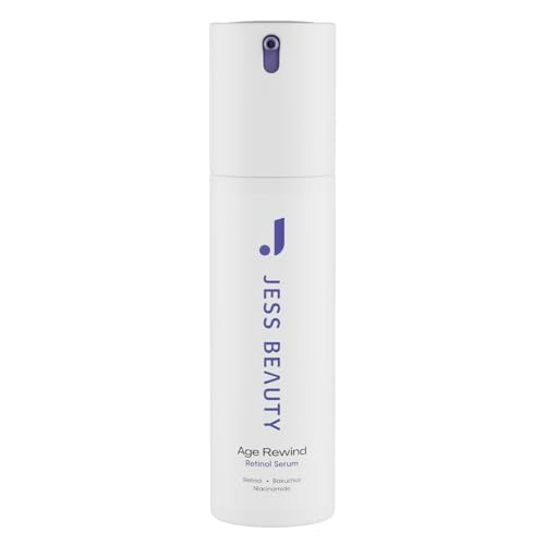 JESS BEAUTY | Age Rewind Skin Care Retinol Cream Centella Asiatica & Hyaluronic Acid | Retinol Night Face Cream Moisturizer 1 fl. oz