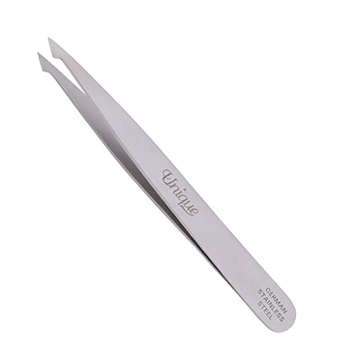 German Stainless Steel Twin Tweezers - Slant & Pointed Tips
