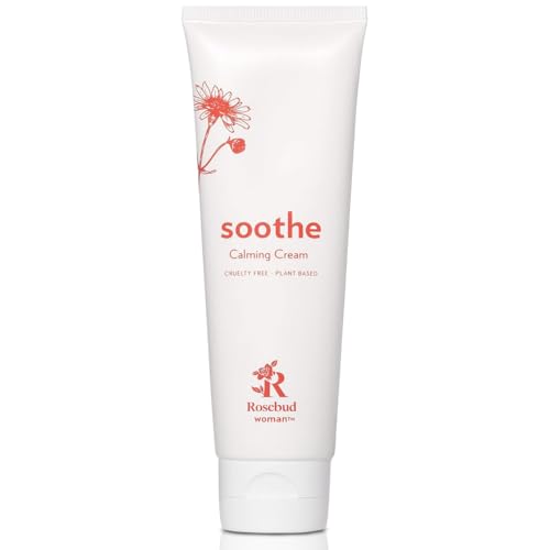 Rosebud Woman Soothe Calming Cream with Arnica & Chamomile - Soothes Itchy Skin - Dermatologist Reviewed Intimate Care for Sensitive Areas (2.7oz)