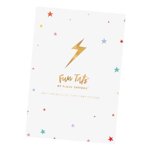 Wizard Witch Temporary Tattoos - 25 Metallic Flash Tats