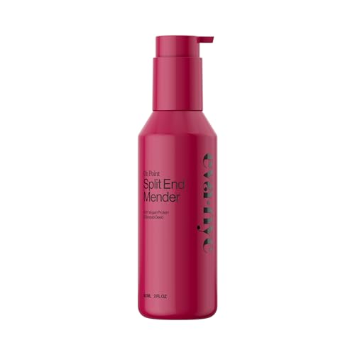 Eva NYC Split Ends Treatment for Dry Damaged Hair - Reduce Breakage + Seal Split Ends with Vegan Protein + Baobab Seed - Hair Serum for Softer Stronger Hair - Travel Size - Vanilla Scent - 2 fl oz