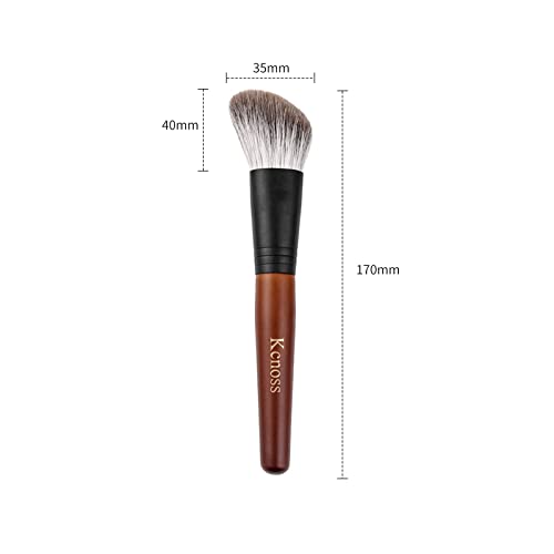 Contour Brush for Makeup Face Powder Brushes?Contour & Define?Perfect for Contour Powder£¬Blush, Bronzer, Highlighter?Even and Natural Application, Made with Natural Animal Hair Fox Bristles,