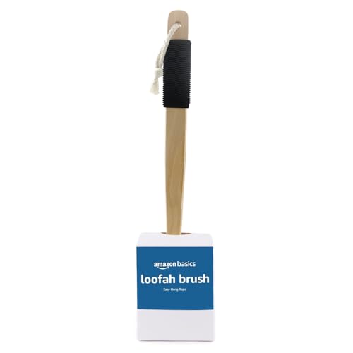 Exfoliating Loofah Brush with Long Handle for Bath