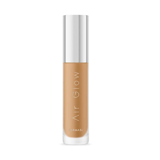 Farmasi Air Glow Foundation, Deeply hydrating and Lightweight Skincare Effects, Sea-Water formula, Natural-looking Skin Hydrated Softer and Smooter, Buildable Hylauronic Coverage 1 Fl Oz / 30 ML - W18