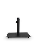 25 lb Steel Patio Umbrella Base Stand - Adjustable for 1.5 to 2 in Poles