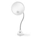 10X Magnifying Makeup Mirror with Gooseneck & Suction Cup