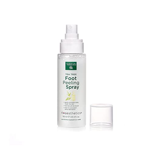 Earth Therapeutics Tea Tree Foot Peeling Spray - Exfoliating Callus Remover