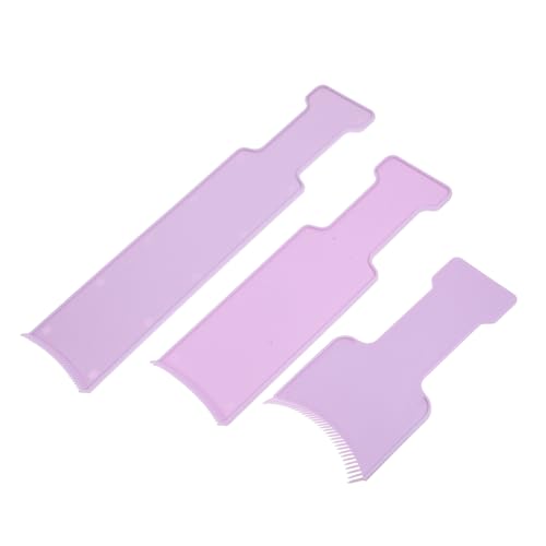 3Pcs Hair Highlighting Board Set - Professional Balayage Foiling Paddle