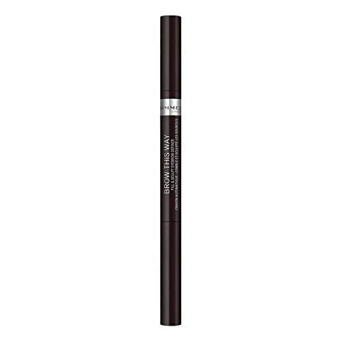 Rimmel Brow This Way Fill & Sculpt Eyebrow Definer Soft Black