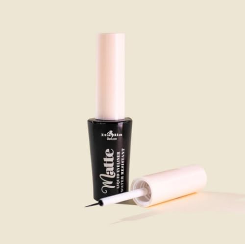 Italia Deluxe Waterproof Matte Liquid Eyeliner (3-Pack)