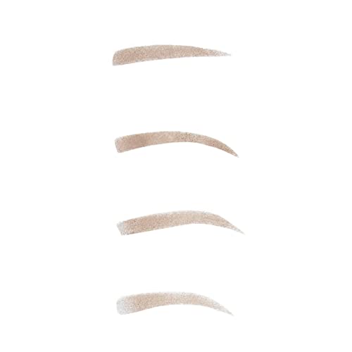 Revolution Stamp & Go Brow Powder Kit with 4 Stencils, Ash Brown