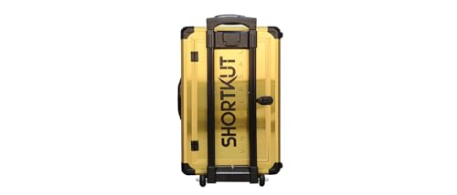 ShortKut Portable Barber Case with Scissor Legs & 360° Wheels