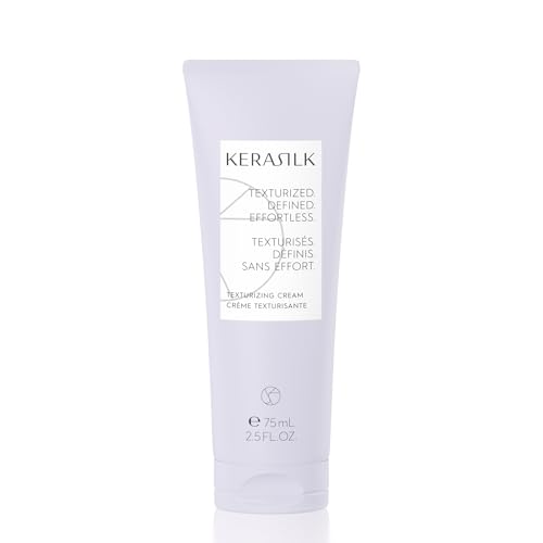 Kerasilk Texturizing Cream for Definition & Flexible Hold, Vegan & Sulfate-Free, 75ml