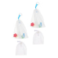 Facial Foaming Nets for Soap - 4pcs Exfoliating Bubble Maker Pouches