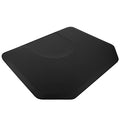 Artist hand 4 ft. x 5 ft. Barber Chair Mat Salon & Barber Shop Chair Anti-Fatigue Mats Comfort Salon Chair Mat,Black Hexagon - 1/2 in. Thick