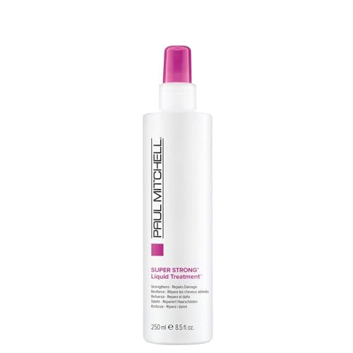 Paul Mitchell Super Strong Liquid Treatment, Strengthens + Repairs Damage, For Damaged Hair, 8.5 fl. oz.