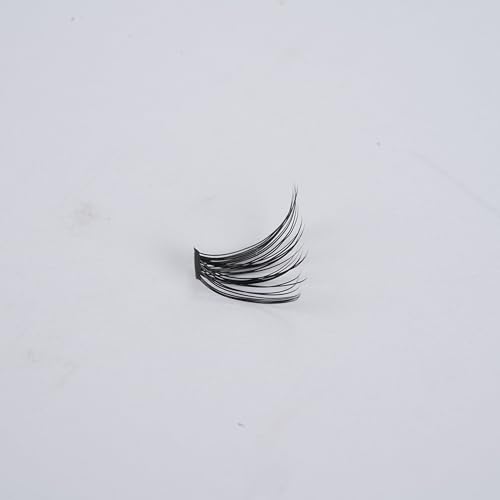 Lash Clusters 40D-D-16 LASH Individual Lashes 280 Clusters False Eyelash 10D 20D 30D 40D Lash Clusters Extensions Individual Lashes Cluster DIY Eyelash Extensions at Home (40D-D,16MM)