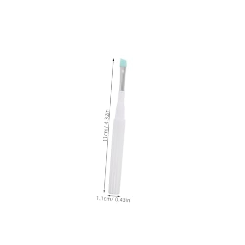 3-Piece Silicone Eyebrow Brush Set with Dust Cover | Travel Tool