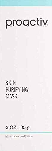 Proactiv Skin Purifying Acne Face Mask and Acne Spot Treatment, Detoxifying Facial Mask with 6% Sulfur, 90 Day Supply, Cream, 3 Oz