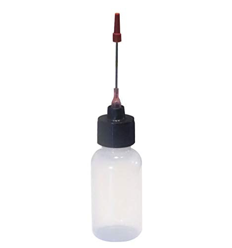 Liberty Products 2-Pack 1oz Plastic Squeeze Bottles Stainless Applicator