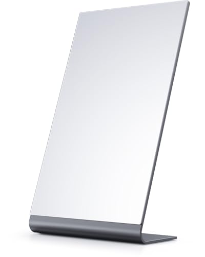 12x7 Frameless Makeup Mirror - Vanity Desk Mirror