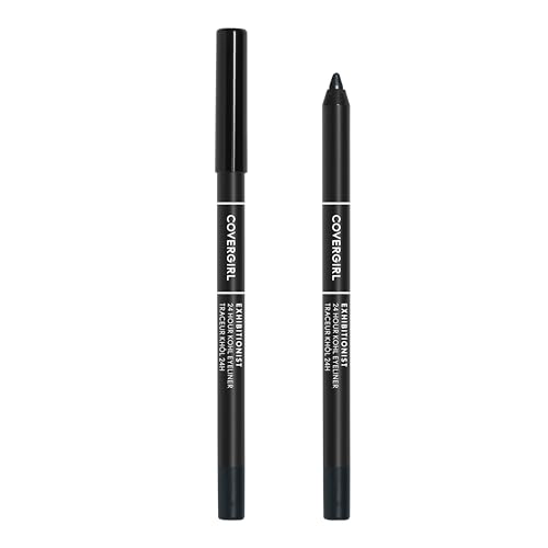 COVERGIRL Exhibitionist 24-Hour Waterproof Kohl Eyeliner, Black