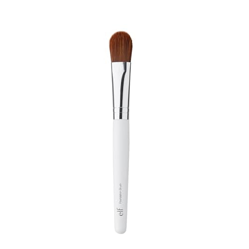 Vegan Foundation Brush for Flawless Makeup Application - Tapered Face Makeup Tool