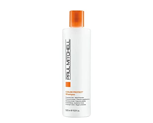 Paul Mitchell Color Protect Shampoo, Adds Protection, For Color-Treated Hair, 16.9 fl. oz.