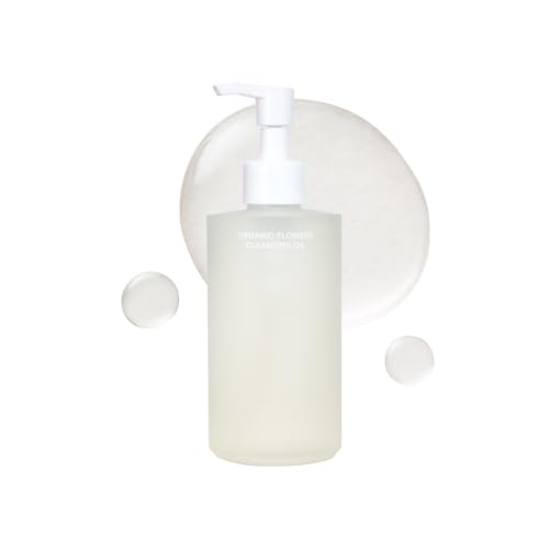 Whamisa Organic Flowers Cleansing Oil 8.79 Fl Oz - Deep Pore & Makeup Remover