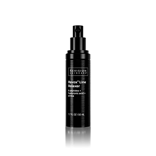 Revision Skincare Revox™ Line Relaxer, an advanced, targeted serum to improve the appearance of under-eye lines and wrinkles with hyaluronic acid, 1.7 fl oz