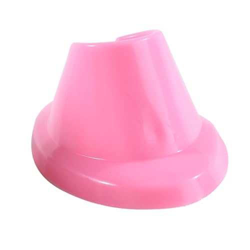 Pink Soft Rubber Nail Polish Bottle Holder Stand
