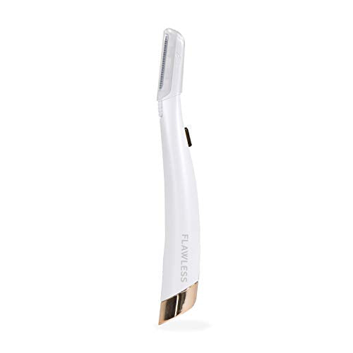Flawless Dermaplane Glo Lighted Facial Exfoliator with 6 Heads