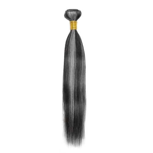 Fridnae 32 Inch P1B Grey Straight Human Hair Bundle - 100g