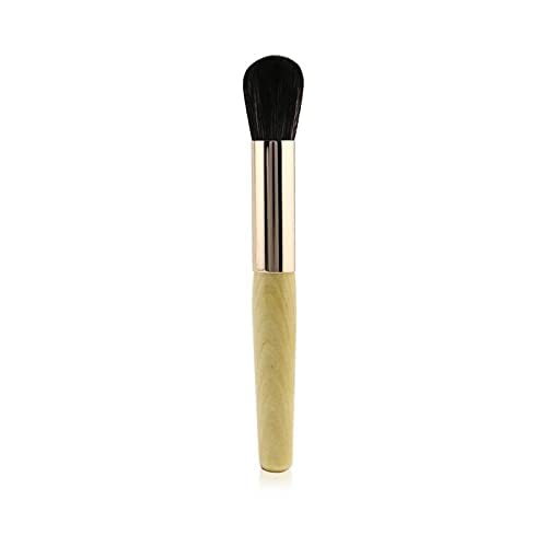 jane iredale Cheek Brush, Medium, Tapered Cosmetic Brush Applies and Blends Cream, Liquid, and Powder Makeup Products, Vegan, Cruelty Free