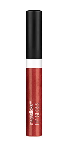 wet n wild MegaSlicks Lip Gloss, Ultra-Glossy, Vitamin-E Enriched, Ultra-Gloss High Shine Moisturizing, Cruelty-Free & Vegan - Red Sensation