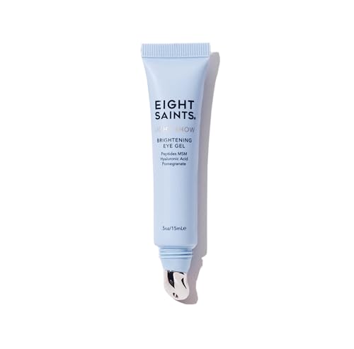 Eight Saints Light Show Eye Gel - Cooling Anti-Aging Brightener, 0.5 oz