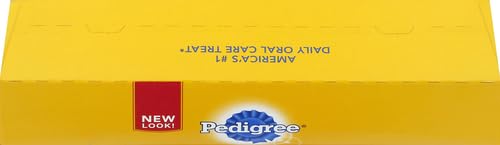 PEDIGREE DENTASTIX Fresh Breath Large Dog Dental Treats Fresh Flavor Dental Bones, 1.46 lb. Pack (28 Treats) (Packaging May Vary)