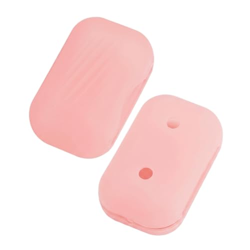 Pink Razor Silicone Cover 2 Pack Travel Shaver Holder Compatible with Venus Razors