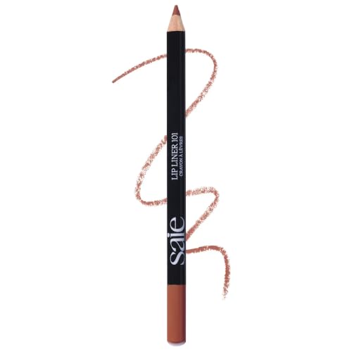 Saie Lip Liner 101 - Creamy Soft Matte Lip Pencil, Flirt