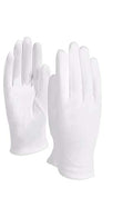 10 Pairs White Cotton Gloves Large - Art, Jewelry & Inspection